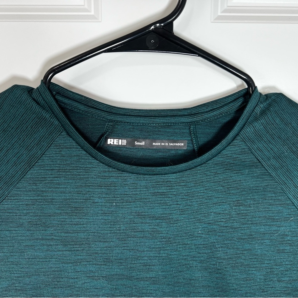 NWT REI Active Pursuit Long Sleeve Tech Shirt - Womens Small, Dark Teal - Picture 2 of 6